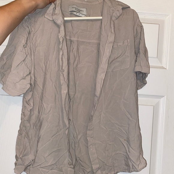 Cotton On Other - Cotton taupe mens button down. Washed but never worn